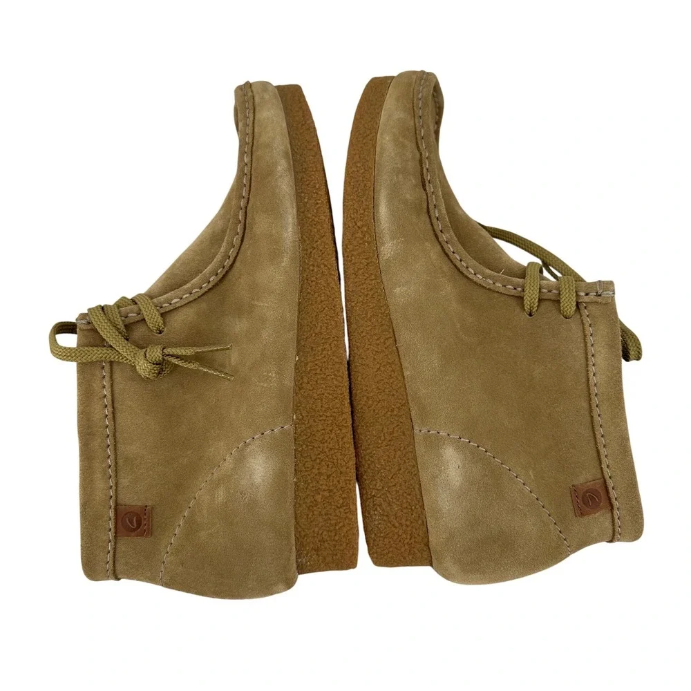 Clarks‎ Shacre Boot Mens 11 Dark Sand Suede Moc Toe Wallabee Chukka 261594387100